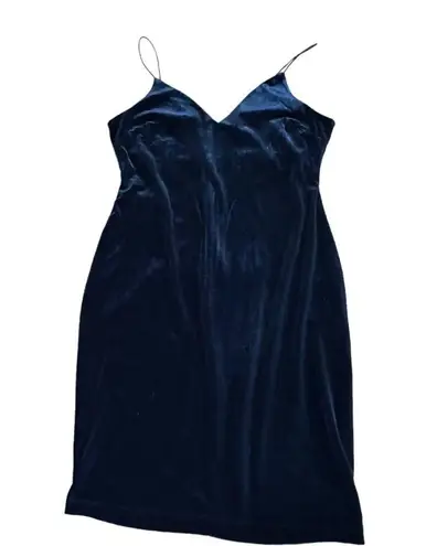 Black Velvet Sleeveless Bodycon Dress XL e Size undefined