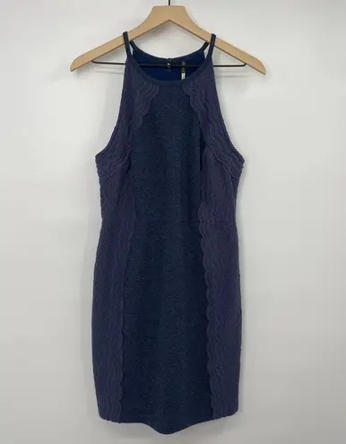 Plenty By Tracy Reese Plenty by Tracey Reese Sheath Dress Lace Panel Navy Blue NEW Womens Size 10