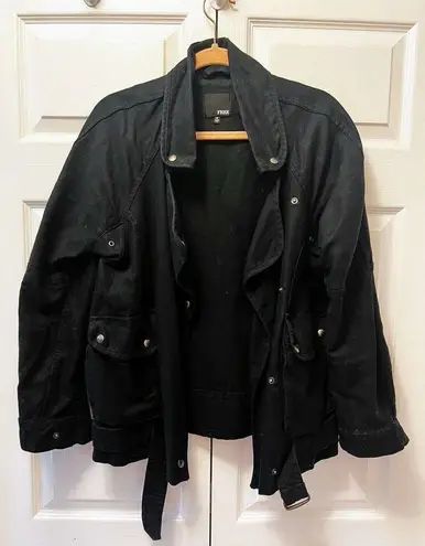 Wilfred Free Aritzia MOTO Rayder Jacket Black Women’s Size XS