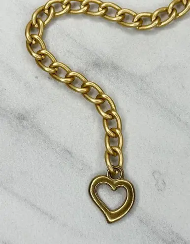 Vintage Black Gold Chain Link Belt