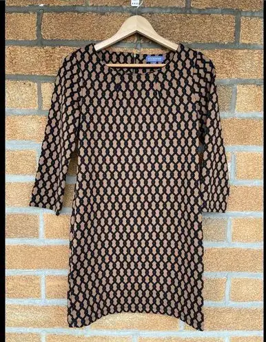 Vivienne Tam Shift Geometric Chain Print Dress size 2
