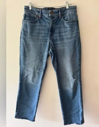 J.Crew  Curvy Essential Straight Jean in All Day Stretch