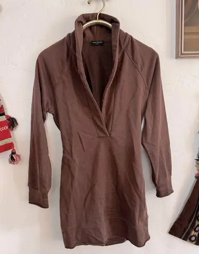 Naked Wardrobe SWEATSHIRT DRESS SZ LARGE EUC