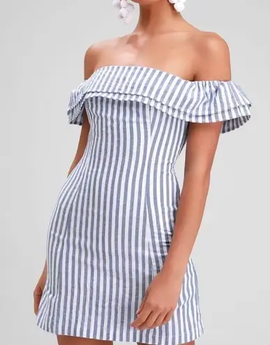 Lulus Striped Dress