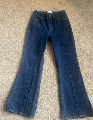 Abercrombie & Fitch Abercrombie Fitch Jeans 32 / 14s Vintage Flare High Rise Curve Love Dark Wash