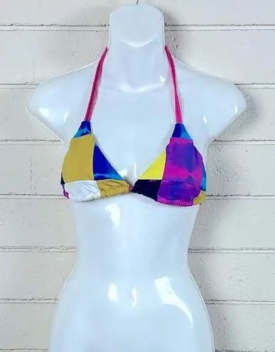 Free People  Martha Rey Multicolor Bikini Top size S