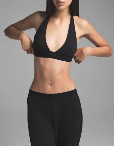 SKIMS Cotton Rib Pant in Soot, Size Medium