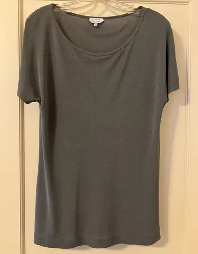 Max Mara Italy Rayon Blend Tee Size L