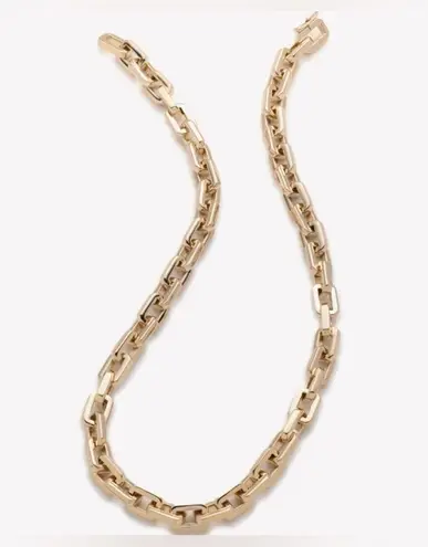 Eddie Borgo | Supra Link Necklace in 12K Yellow Gold Vermeil