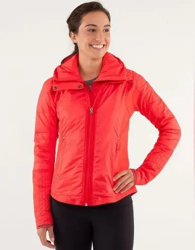 Lululemon NWOT  Run: Bundle Up Jacket Love Red Luxtreme - Image 1