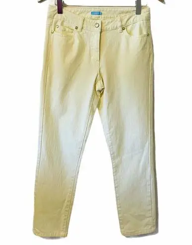 J. McLaughlin  summer yellow skinny jeans