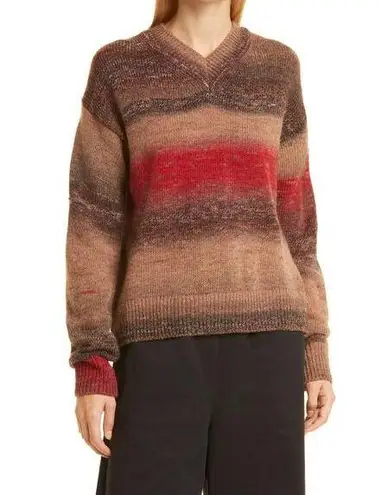 Samsoe Samsoe Sweater Womens XL Zoe Stripe V