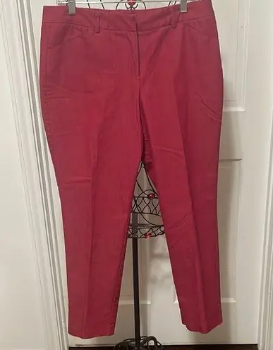 Larry Levine 🥰🥰🥰BOGOHO🥰🥰🥰 Vibrant Red Trousers-14