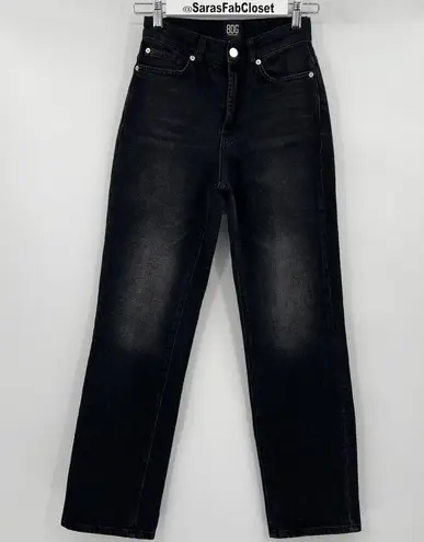 BDG  Cowboy Jeans Black Stretch Denim Straight Leg High Rise Women’s Size 24