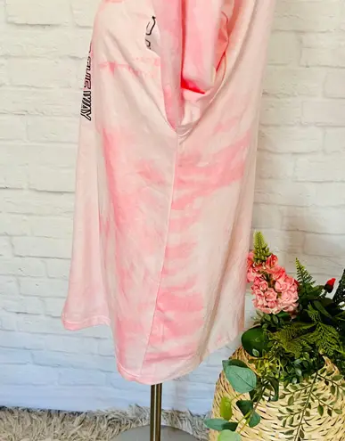 Boutique Oversized Tie Dye T-Shirt Dress