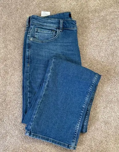 Only Blue Straight Leg Jeans