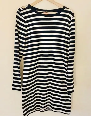 Joe Fresh NWT navy striped shift dress