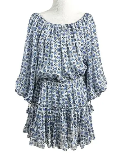 MISA Los Angeles Misa Bohemian Zonia Mini Dress Size Medium NWT Ruffles Flowy Summer Fairy Flirty