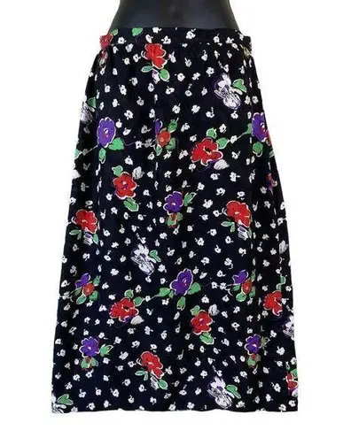 Maggy London  100% Silk Maxi Skirt