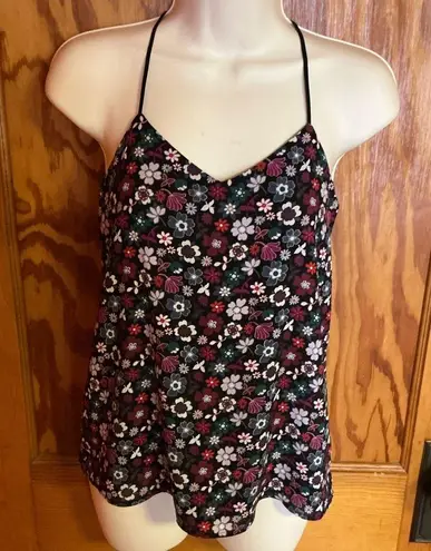 EXPRESS flower child spaghetti strap tank top