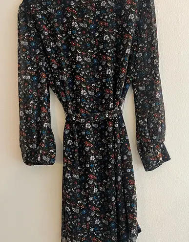 UNTUCKit Long Sleeve Dress Black Size 10