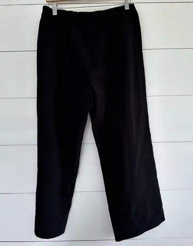 St. John Yellow Label Black White Sporty Athletic Women’s Pants Size Medium