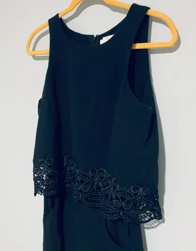 Parker Black Sleeveless Romper Jumpsuit