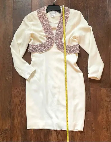 2 piece dress and beaded bolero, size 8 by ET AL