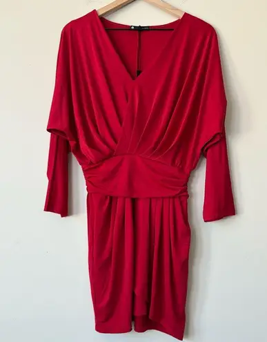 Krisa NWT Revolve Drape Skirt Surplice
Dress