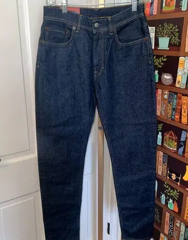 Acne Studios Acne Blue Straight Jeans Rigid Denim Size 27 Indigo Rinse