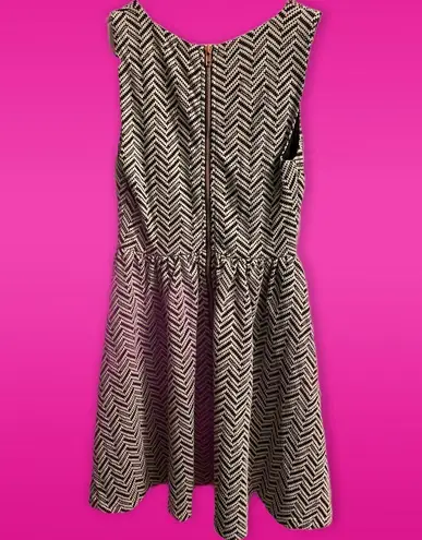 Bar III Black Chevron Dress
