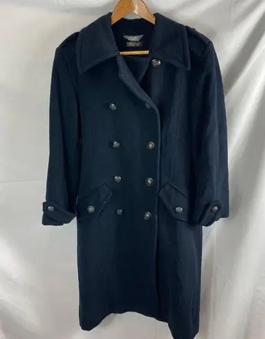 Hilary Radley Wool Cashmere Blend Peacoat 6