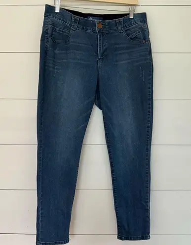 Democracy Women’s 16W Ab Solution Ankle Skimmer Jeans Stretchy