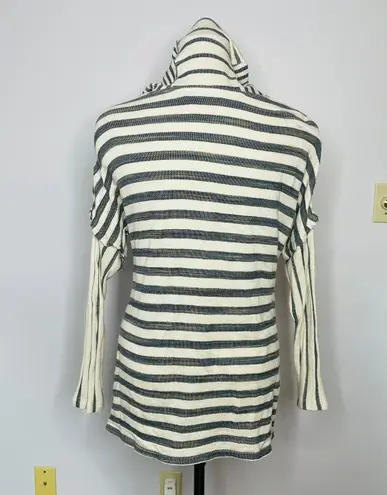 Soft Surroundings Marlow Stripe Hoodie M