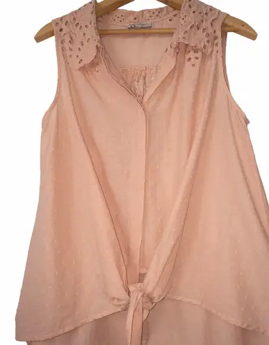 Remixmess Collared Tank Top