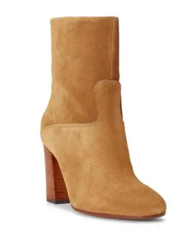 Polo Ralph Lauren Women's Brown Brindley Suede Boots SIZE 9 *READ GORGEOUS NWOB