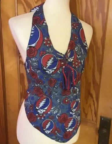 Grateful Dead NWT Must have been the roses halter top