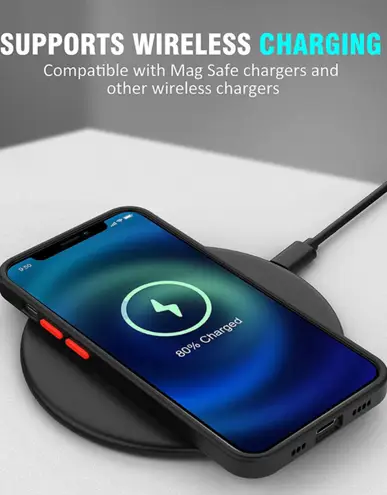 Ultra Slim Lightweight Protective iPhone 12 Pro Case Black