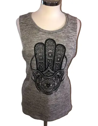 Fifth Sun Graphic Sleeveless Top Lg