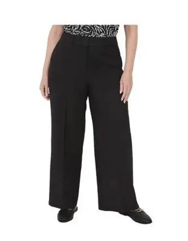 Lane Bryant  navy Perfect Drape Pant size 16S NWT