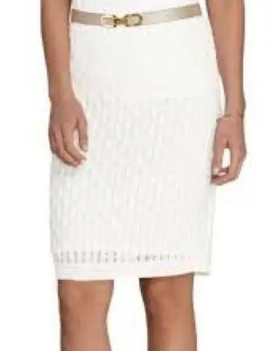 Ralph Lauren NWT! Lauren by  Crochet Skirt 12-14” Waist