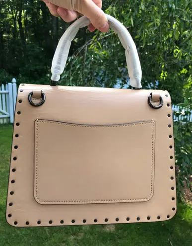 Coach Parker Top Handle In Signature Canvas With Rivets