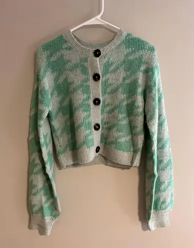 Wild Fable Patterned Button Cardigan