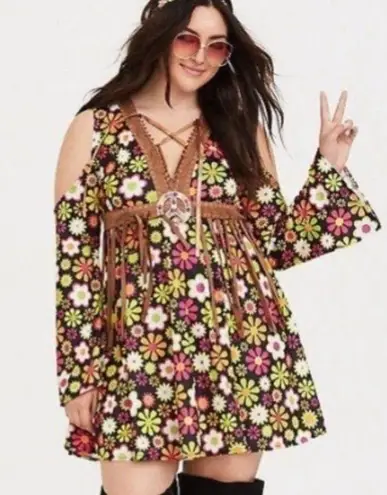 Leg Avenue  Starflower Hippie Dress Costume