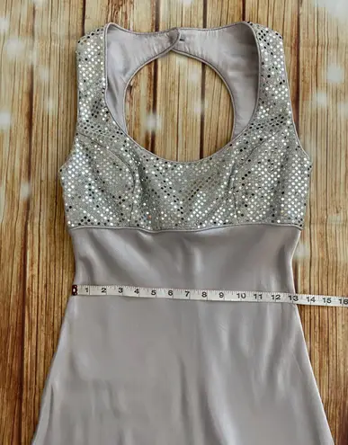 Kiki USA Vintage Sleeveless Satin Maxi Dress Sz M