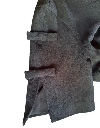 Club Monaco Little Black Dress Mini Dress Bow Sleeves Size 0