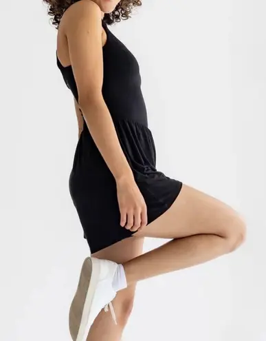 Imbodhi black Lila casual or workout romper Size XS