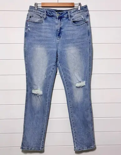Judy Blue "Star Bright" Boyfriend Jeans blue Size 15/32