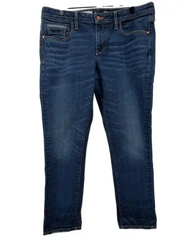 Pilcro and the Letterpress Anthropologie Pilcro Women 32 Stet Mid-Rise Skinny Ankle Jeans Medium Wash Denim