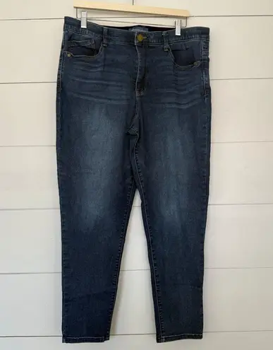 Democracy Women’s 16 Ab Solution Dark Wash Ankle Jeans